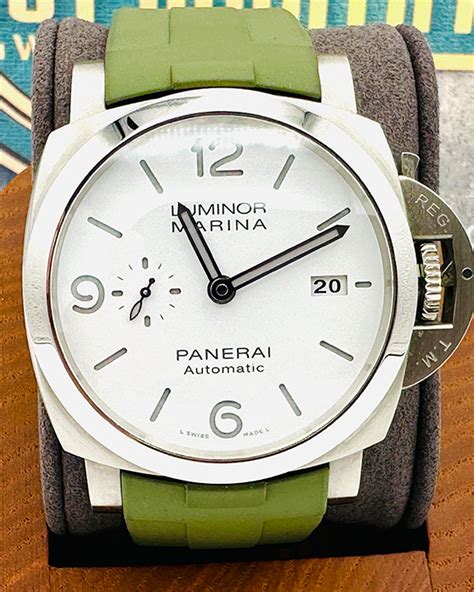 panerai 1391|panerai luminor marina white dial.